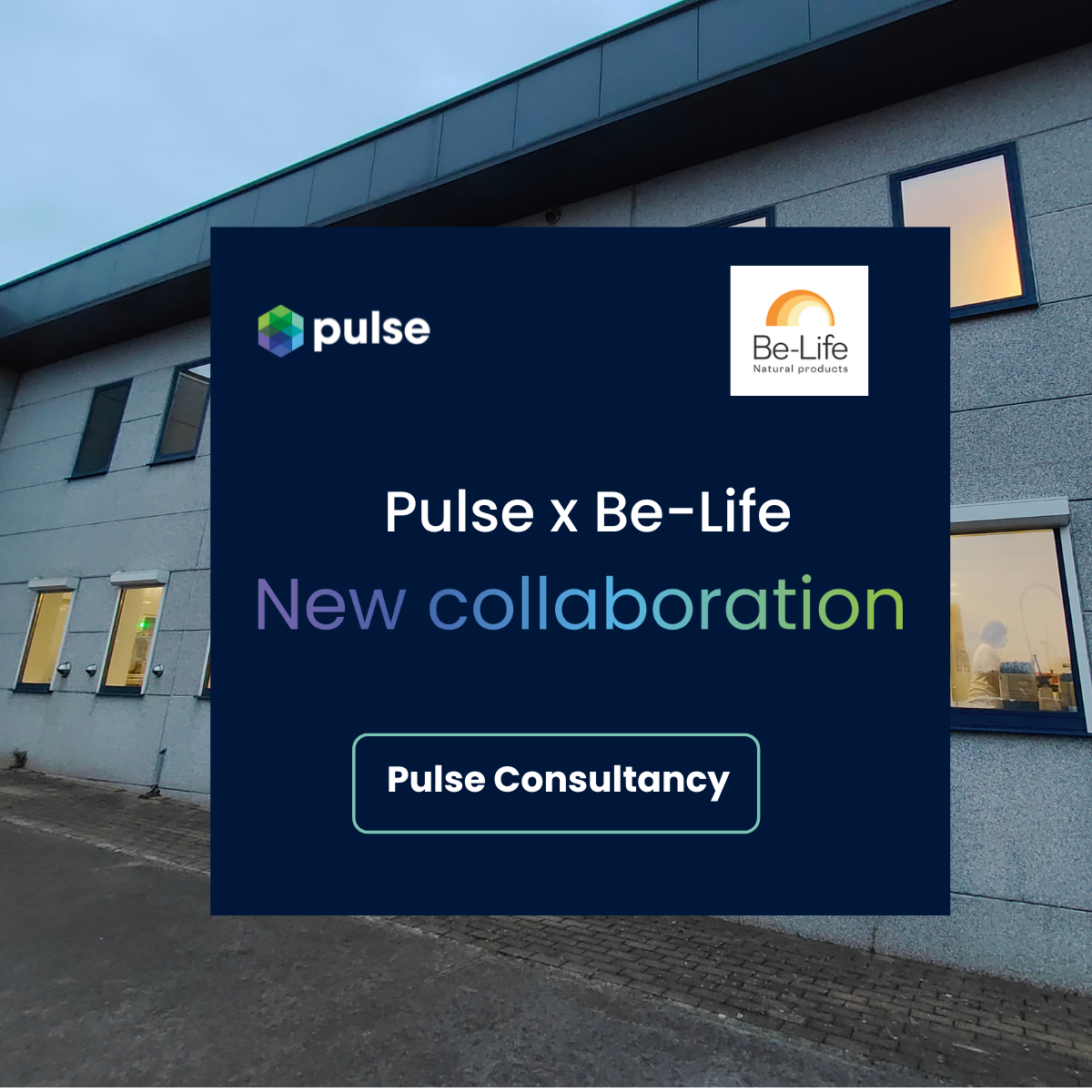 Be life x pulse linkedin post